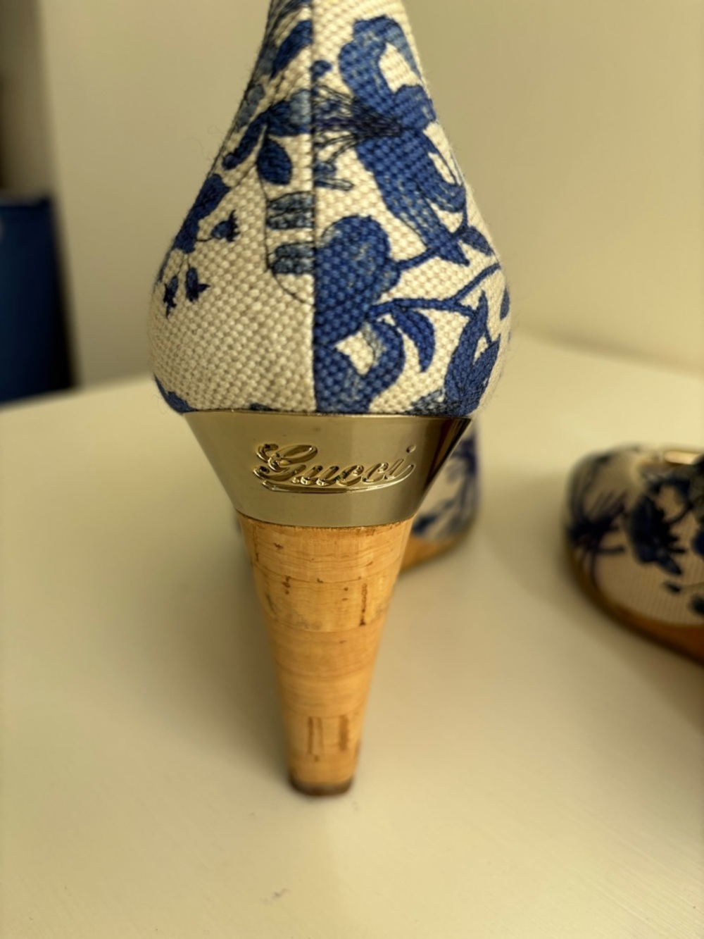 Gucci Tess Floral Wedges - Picture 12 of 12